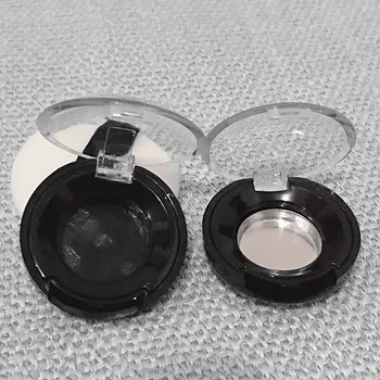 

1G plastic bottle jar pot tin eye shadow container power case blusher compact lip gel cream aluminum pan cosmetic packing