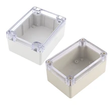 Водонепроницаемая прозрачная пластиковая коробка для электронного проекта 115x90x55 мм и прозрачная Пластиковая распределительная коробка для электронного проекта 100x68