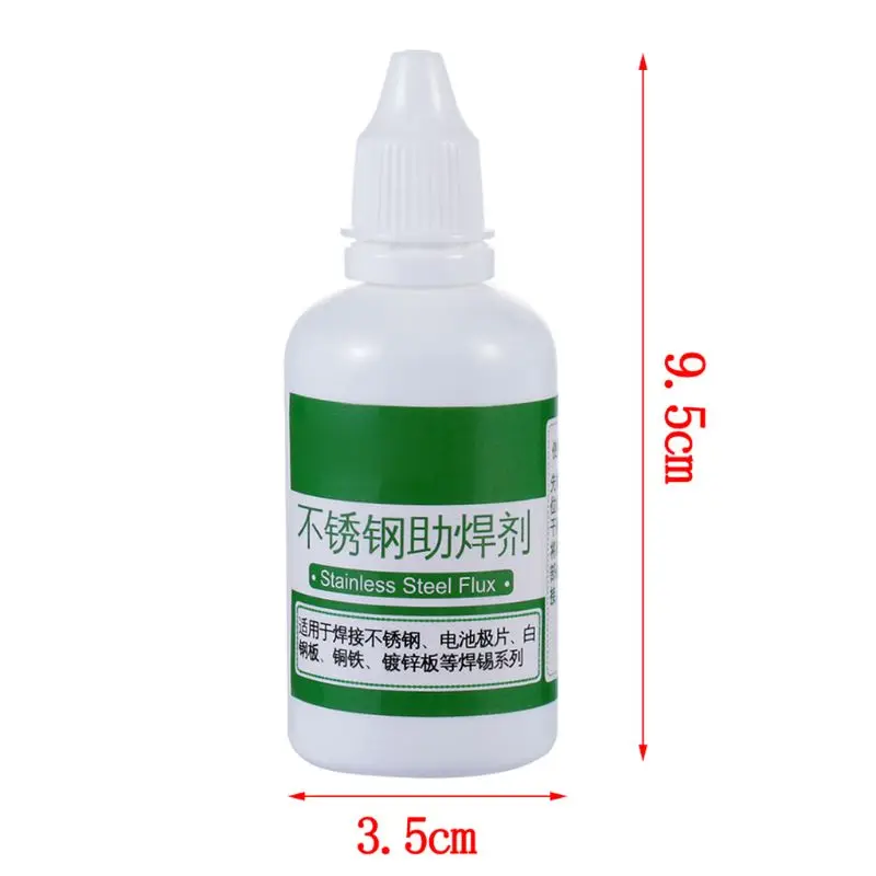 강력한 로진 납땜제, 깨끗한 플럭스, 스테인리스 스틸 화이트 플레이트, 인두 18650 배터리, 용접 물, 액체 플럭스