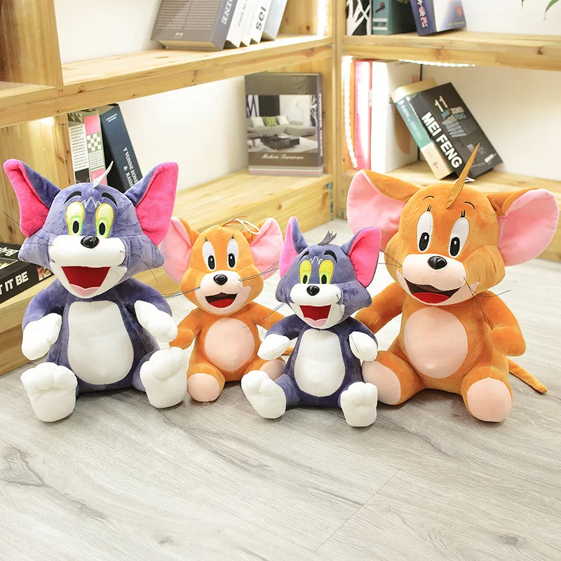 

High Quality America Cat mouse Plush Toy Anime Plush Toys Children's Gift Toy Kids Cartoon Tom And Jerry Plush Doll Christmas