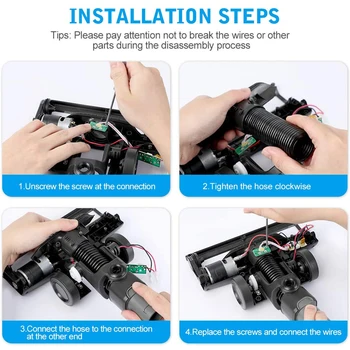 

Repair Hose Filter Kit For VAX BLADE 24V 32V Cleaning Accessories Lower Duct