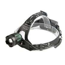 Zoom налобный фонарь из алюминиевого сплава T6 блики желтый свет охота длинные кадры мини езда подзаряжаемые светодиоды напрямую от производителя продажи