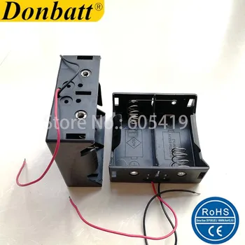 

20pcs/lot High quality 2xD battery holder D batteries Case Box (BS2D) with 15cm leads