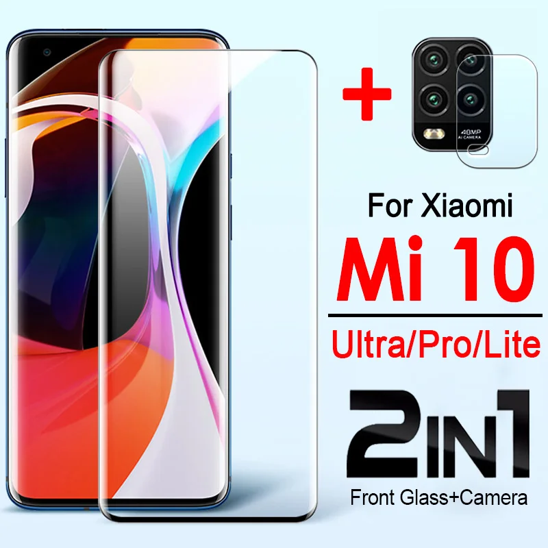 Для xiaomi mi 10 ultra glass Защитная пленка для экрана pro lite 10lite с объективом камеры