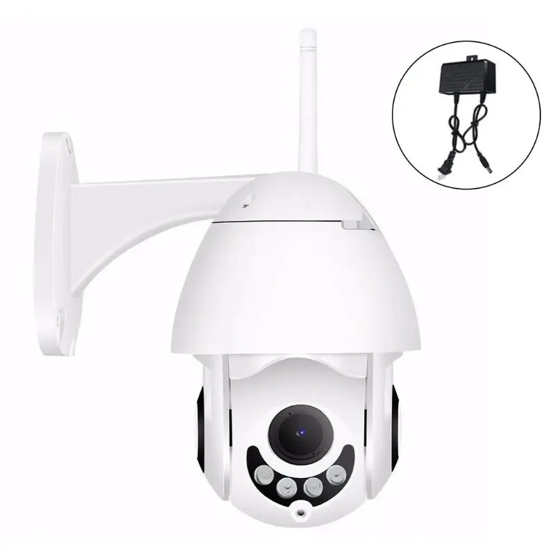 

Outdoor Waterproof Wireless WIFI IP Camera 1080P CCTV HD Surveillance Cam for Home Security Supplies with Four Lights D08B
