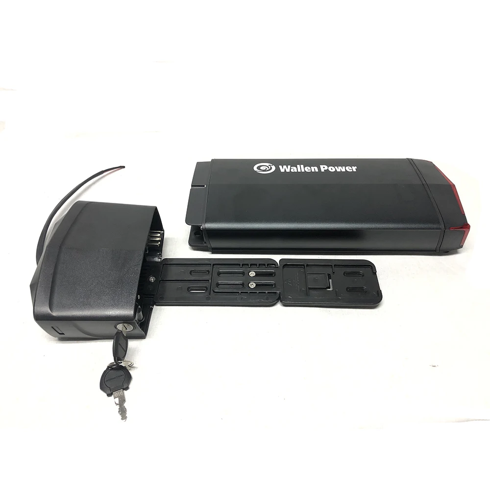 Discount 48v battery 10Ah capacity lithium battery li-ion 48v rechargeable battery 48V rear rack battery for bafang motor 750w 500w 1