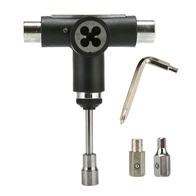 US $11.26 Sports Skateboard Roller Skating Shoes Scooter Adjusting Tool T-Wrench Longboard Fish Board Repair 