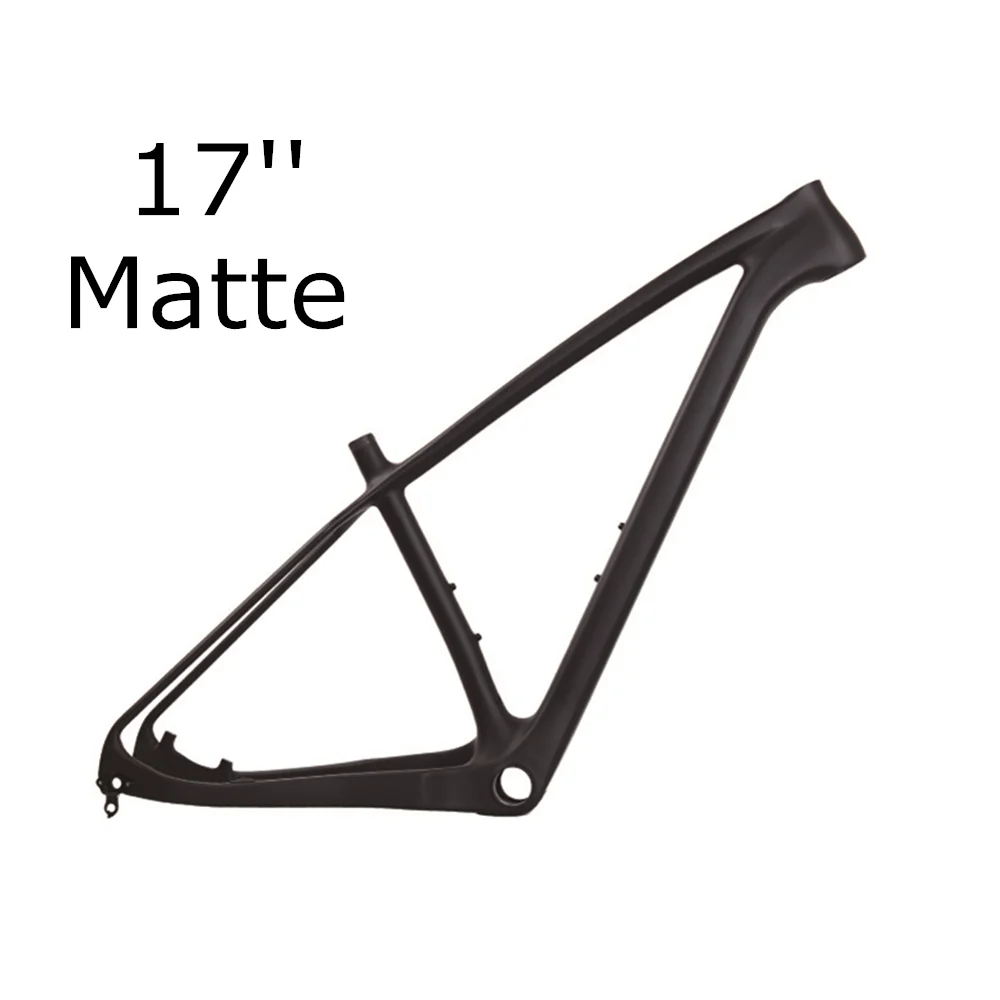 29er Boost 148*12 карбоновая рама для горного велосипеда Китай - Цвет: 17inch Matte