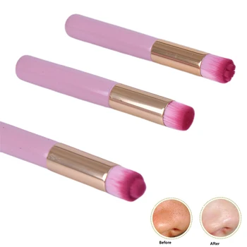 

10Pcs Deep Cleaning Blackhead Brush Nose Washing Brush Blackhead Cleaner Exfoliating Facial Cleansing Brush Wooden