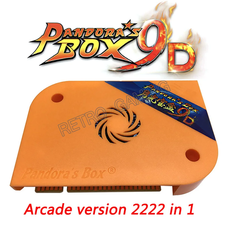 Новинка 2019 Pandora Box 9D 2222 в 1 аркадная версия доска для игры jamma HDMI VGA монетных игр