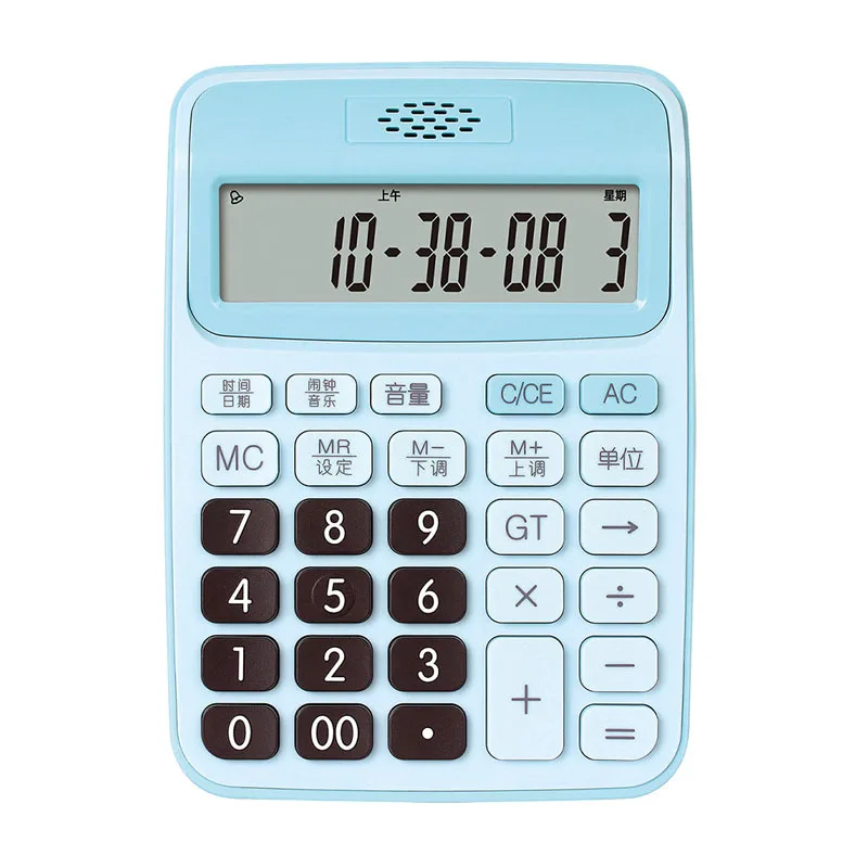 EATES BS-5600C голосовой калькулятор 12 цифр офисный финансовый счет только калькулятор розовый оптом