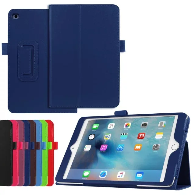Магнитный чехол для iPad 9," Air 2 смарт-чехол для iPad A1893 A1954 A1822 A1823 A1566 A1567 A1474 A1475 A1476 Fundas - Цвет: Dark Blue