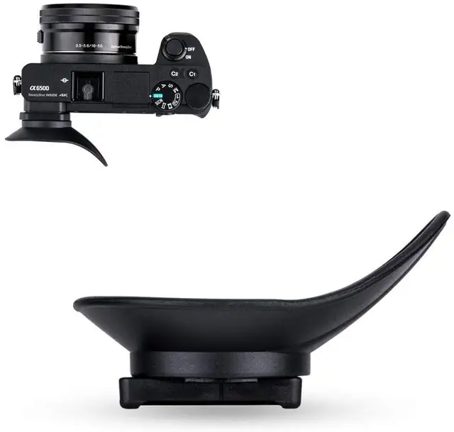 Oculare Per Sony Alpha A6500 A6400 - Protezione Mirino In ABS, 2 Pezzi, Compatibile Con FDA-EP17
