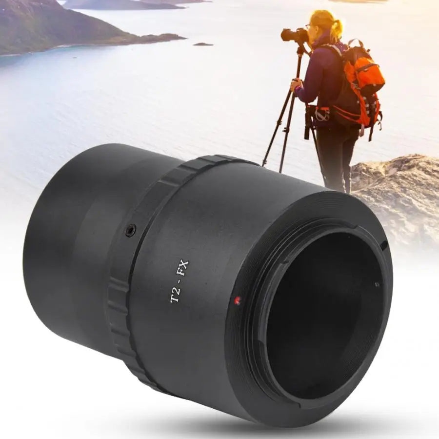 Lens Adapter T2 FX Metal Adapter Ring for 2inch T Mount Telescope to