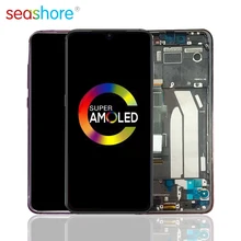 ORIGINAL For XIAOMI MI 9 SE LCD Touch Screen Digitizer Assembly For Xiaomi Mi9 SE Display with Fingerprint Frame Replacement 9Se