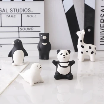 

Cute Animal Table Ornaments Creative Living Room Decoration Nordic Design Home Decor Modern Adornos Para Casa Home Decor BE50or
