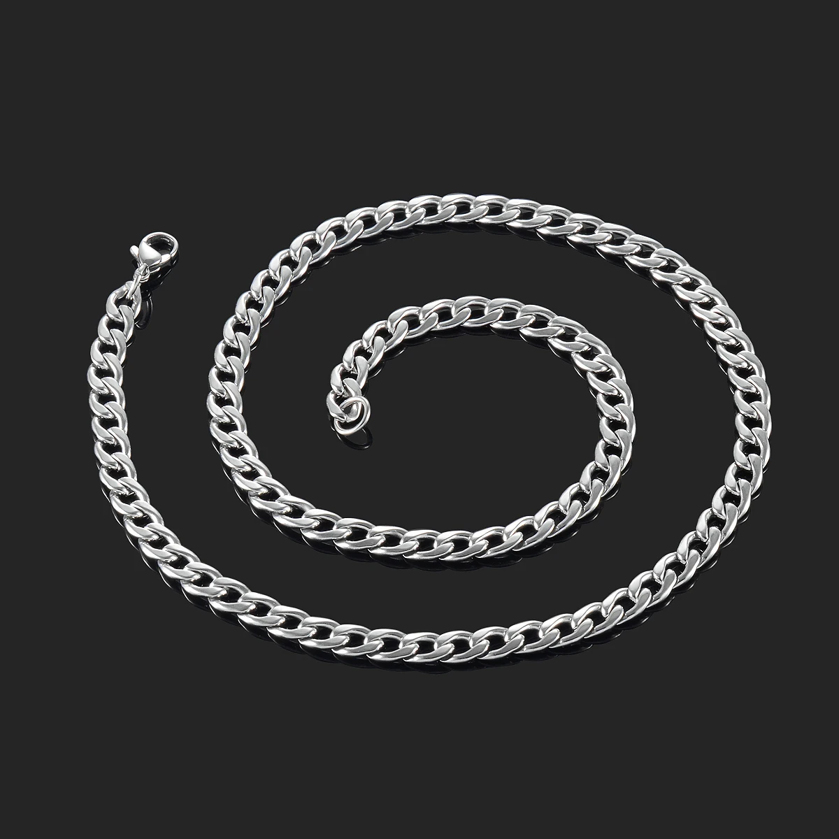 Stainless Steel Necklace For Women Men