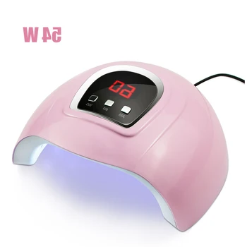 

54W Nail Dryer for Nail Gel UV Lamp for Manicure Drying Gel Nail Polish LED Nail Lamp With 3 Timing Display Nail Art Lamp USB