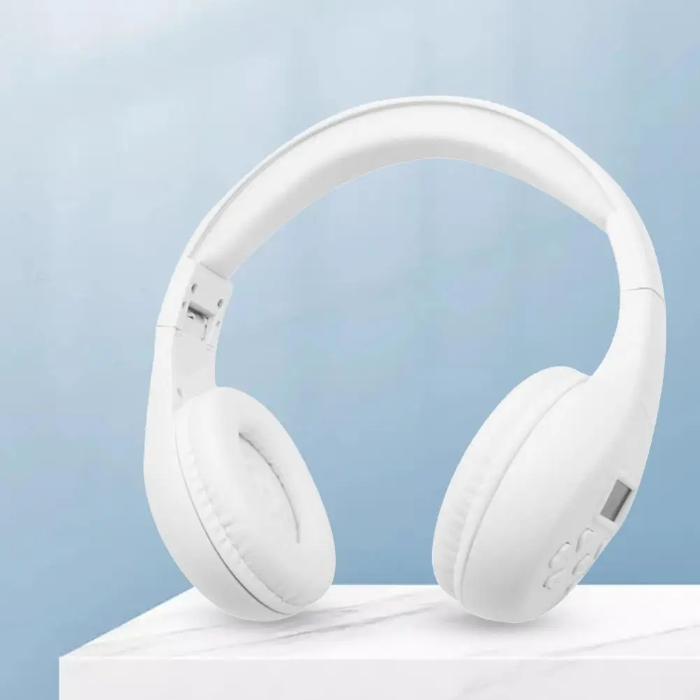 Беспроводные наушники HRD-601 с поддержкой FM TF-карты ABS Bluetooth 5 0 Складная