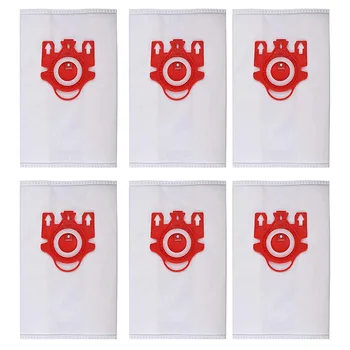 

6-Piece Set Replacement for Miele Fjm Vacuum Bag FIT S 200 S300 S500 S 4000 S6000 Compact C1 / C2 Series