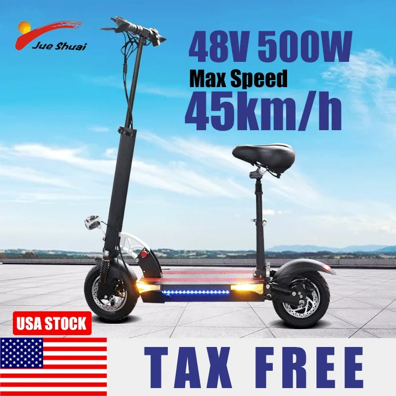 

Electric scooter Adults with Lithium Battery Foldable 48V E-Skateboard Max Speed 45Km/h with LCD Display Kickboard