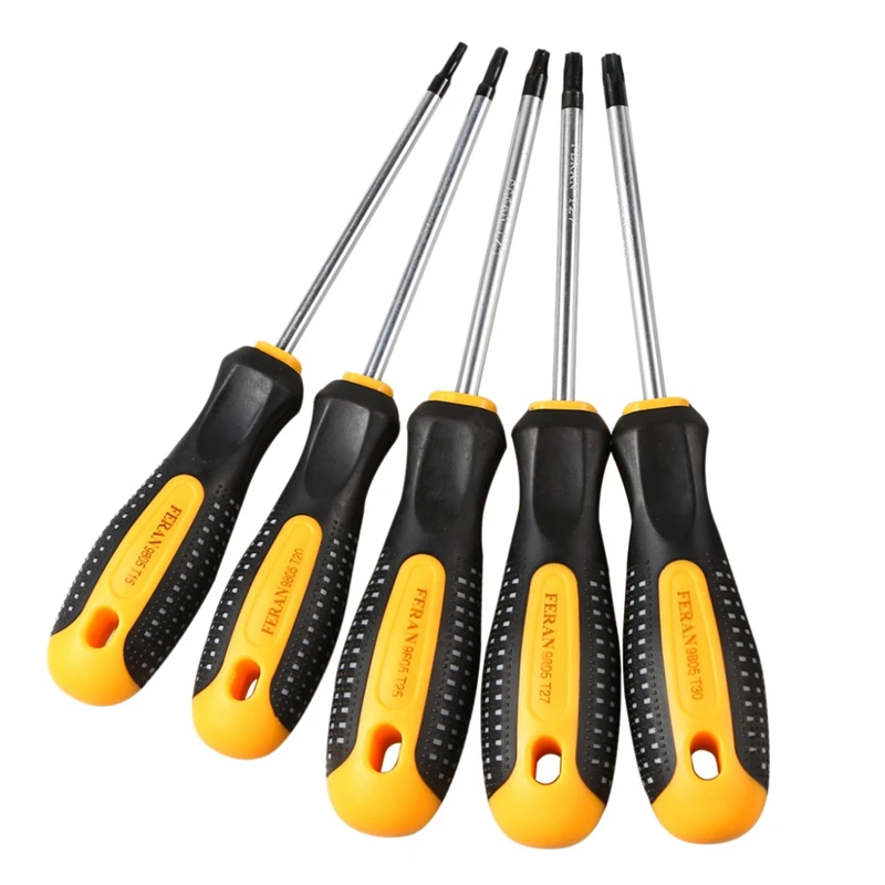 Torx Screwdriver Set With Hole Magnetic Screw Driver Set Kit Repair Hand Tool Set