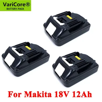 

3pcs 18V 12.0Ah Rechargeable Battery 18650 Li-Ion Battery Replacement Power Tool for MAKITA BL1860 BL1830 BL1820 Universal