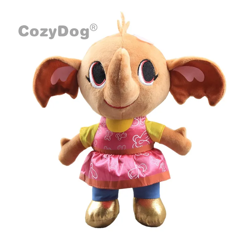 

25cm Cartoon Bing Bunny Rabbit Sula Elephant plush toys doll stuffed animals elephant toys Children Christmas Birthday Gift