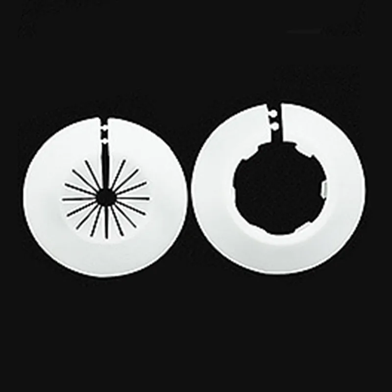 Plastic Wall Hole Cover Cap Round Duct Pipeline Valve Pipe Plug Snap-on Plate Kitchen Faucet Trim Cover Accessories Faucet Decorative Cover Faucet Cover Sink Tap Hole Covers