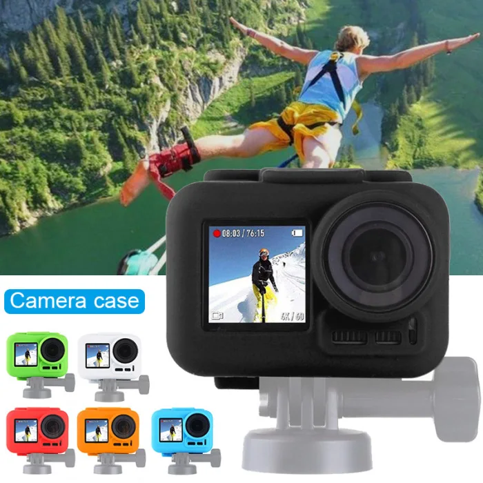 Силиконовый чехол для камеры, мягкая защитная коробка для DJI Osmo Action User Friendly JHP-Best