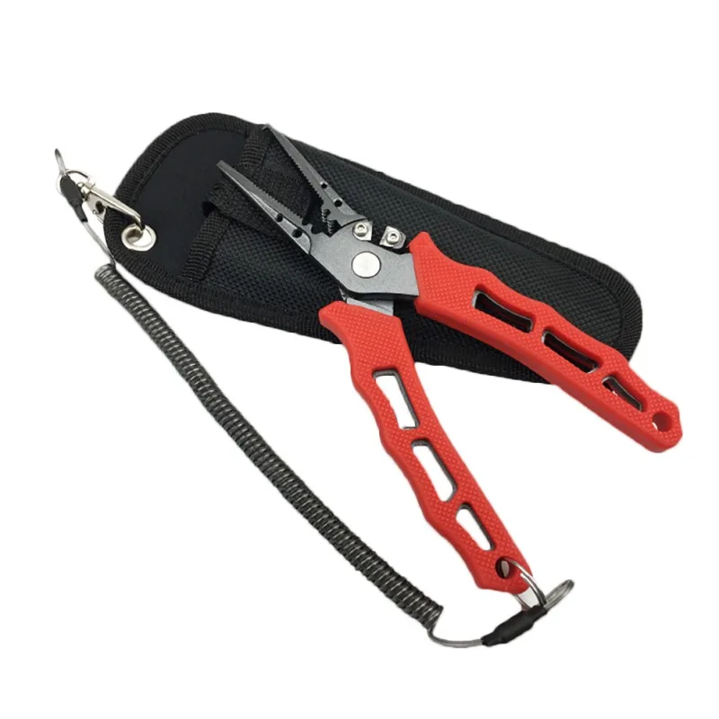 

Stainless Steel Fish Gripper Hook Recover Line Cutter Fish Grip Tool Lip + Road Tongs Fishing Accessories Gear
