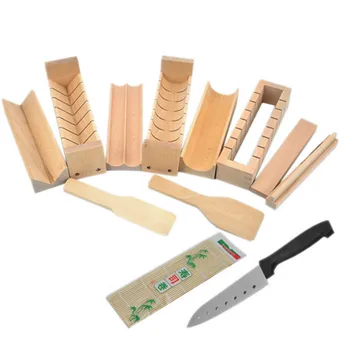 

Sushi Mold DIY Sushi Making Tools Rice Ball Maker Practical Vegetables Laver Sushi Roll Tool Japanese Kitchen Accessories MM60SS