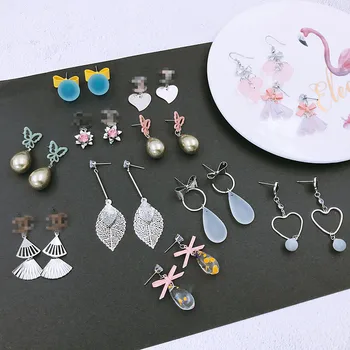 

30 Pairs/lot simple cute women jewelry earrings wholesale 201030-09
