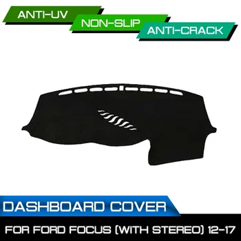 

Car Dashboard Mat for Ford Focus 2012 2013 2014 2015 2016 2017 Anti-dirty Non-slip Dash Cover Mat UV Protection Shade