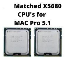 Intel xeon x5680 3.33ghz lga 1366 12mb l3 cache seis processador central do servidor do núcleo