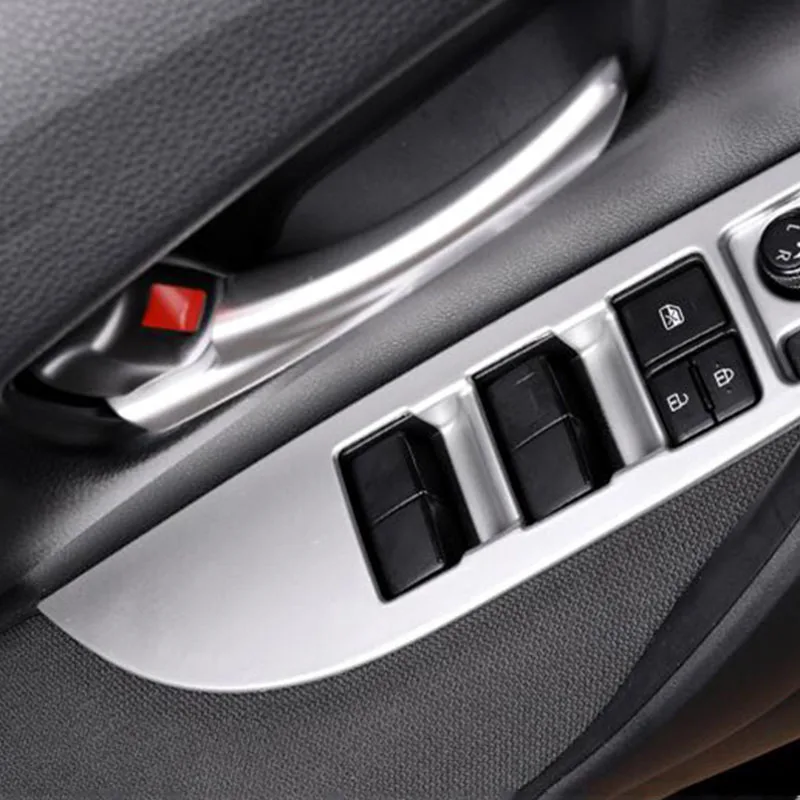 B Для Toyota Corolla- ABS хромированный Внутренний воздушный выход декоративная накладка - Цвет: B
