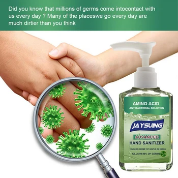 

60ml Portable Antibacterial Hand Sanitizer Disposable Disposable Hand Sanitiser Gel Portable Disinfectant Moisturizing Liquid