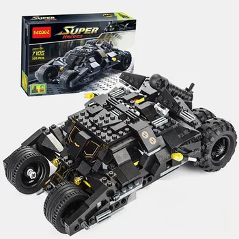 

7105 Lepinblock DC Superheoo Batmobile Car Batman Joker Model City Technic Building Blocks Bricks Kids Toys Christmas Gifts