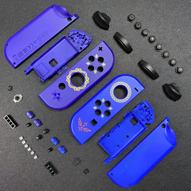 1 Set Diy Nintendo Switch Gamepad ABS Retrofit Replacement Housing Colorful Caps Joypad Cover Switch Joystick Replacement Shell 