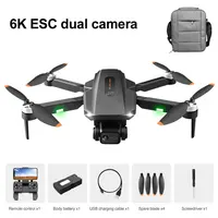 RG101 droni per fotocamera 6K GPS ritorno automatico 1.2KM lunga distanza 5G WiFi FPV immagine in tempo reale Brushless Quadcoper Dron doppia fotocamera
