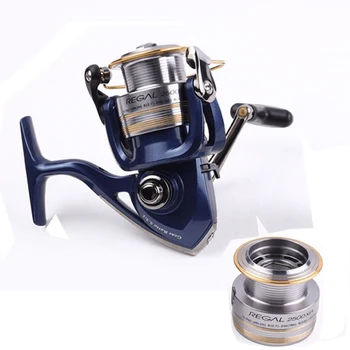 

Original REGAL XIA Spinning Fishing Reel DAIWA 10BB Two Metal Spool Saltwater Lure Reels Speed Ratio 5.3:1 Fishing Reel Tackle