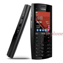 Remodelado original nokia X2-02 duplo sim telefone móvel symbian os desbloqueado telefone celular frete grátis