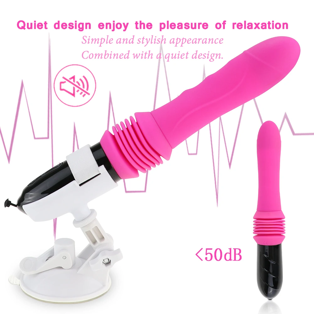 Schub dildo Vibrator automatischer G-Punkt Vibrator mit Saugnapf  Sexspielzeug für Frauen Hand frei Sex Spaß Anal Vibrator für Orgasmus -  AliExpress