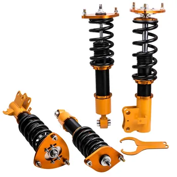 

Coilover Strut Kit For Subaru Forester 2009-2013 3rd. Generation Adjustable Height Shock Absorber