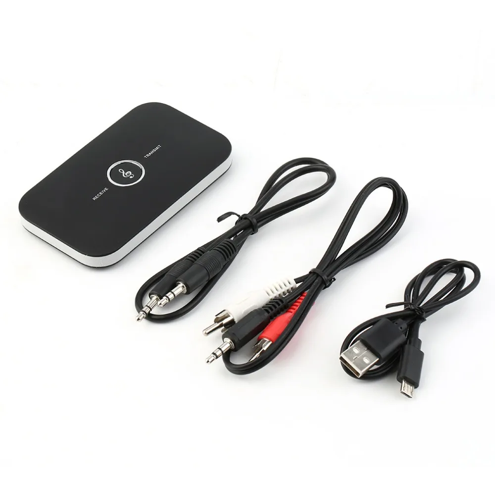 2 в 1 беспроводной стерео аудио приемник музыка Bluetooth передатчик приемник адаптер+ цифро-аналоговый аудио конвертер адаптер