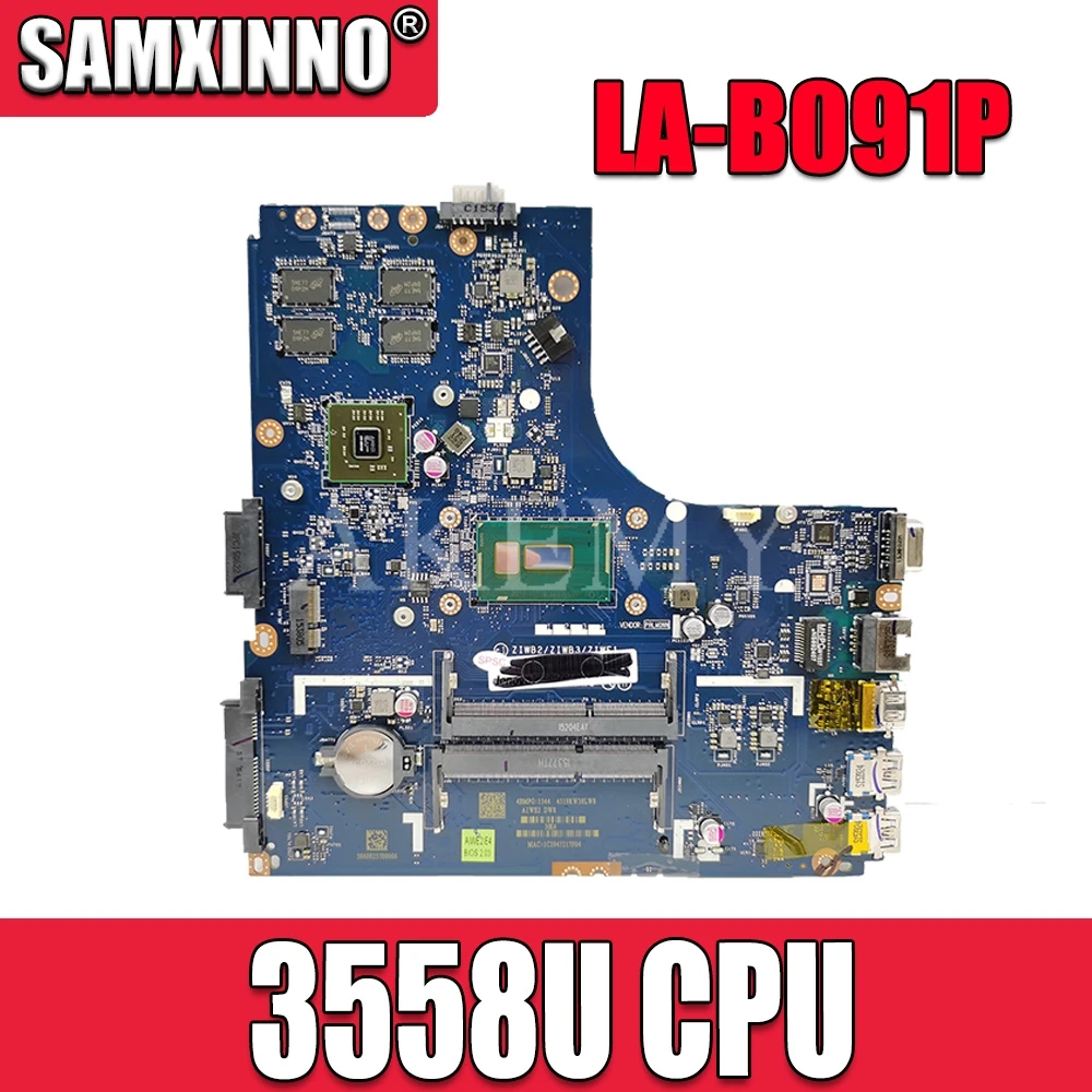 SAMXINNO для For Lenovo B40-80 B40-70 E40-70 Laotop материнская плата LA-B091P с R5 M230 3558U | Компьютеры и офис