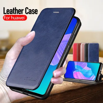 

Magnetic Leather Flip phone Case For huawei p40 lite E p 40 lite p40 light p 40lite p40lite stand Book phone Cover wallet Coque