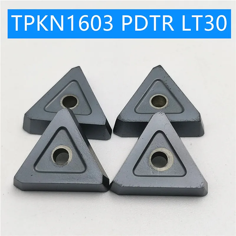 20 шт. TPKN1603 PDTR LT30 TPKN1603PDTR LT30 поворотные твердосплавные вставки инструмент токарный фрезерный Резак Режущий инструмент для ЧПУ слот для резки