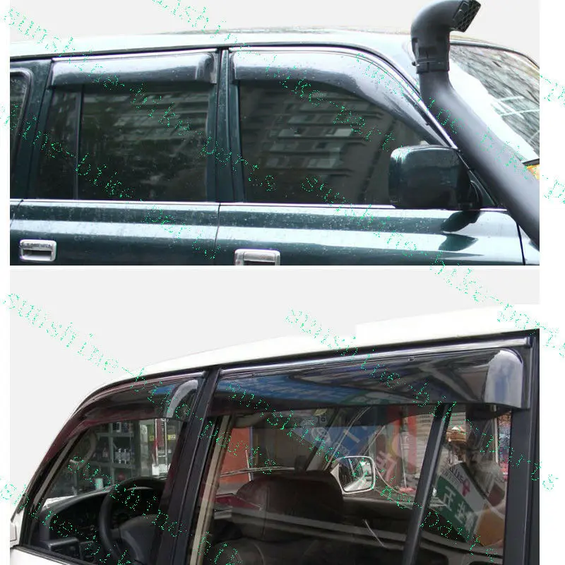 4 шт. автомобильные накладки на окна для Toyota Land Cruiser LC80 4500 FZJ80 1992 1997