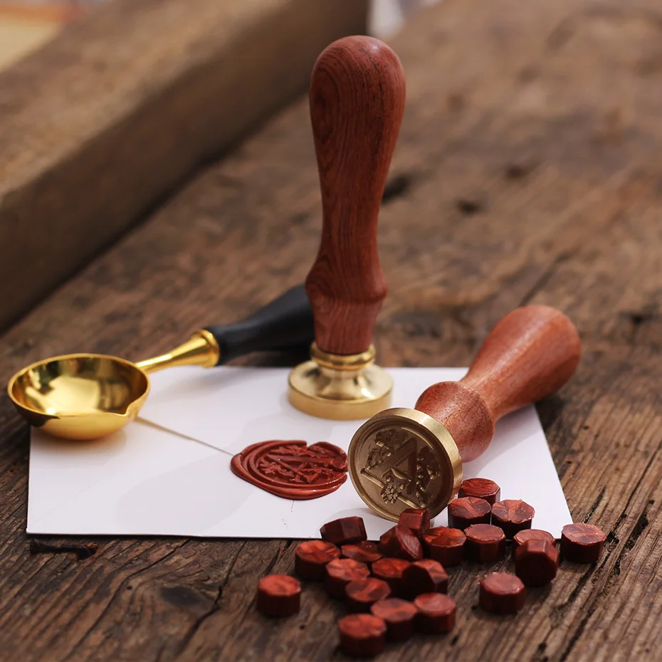  Fine 26 Letters Classic Diy Retro Metal Decorate Birthday Card Sealing Wax Stamp Handcrafts Wedding - 4.00017E+12